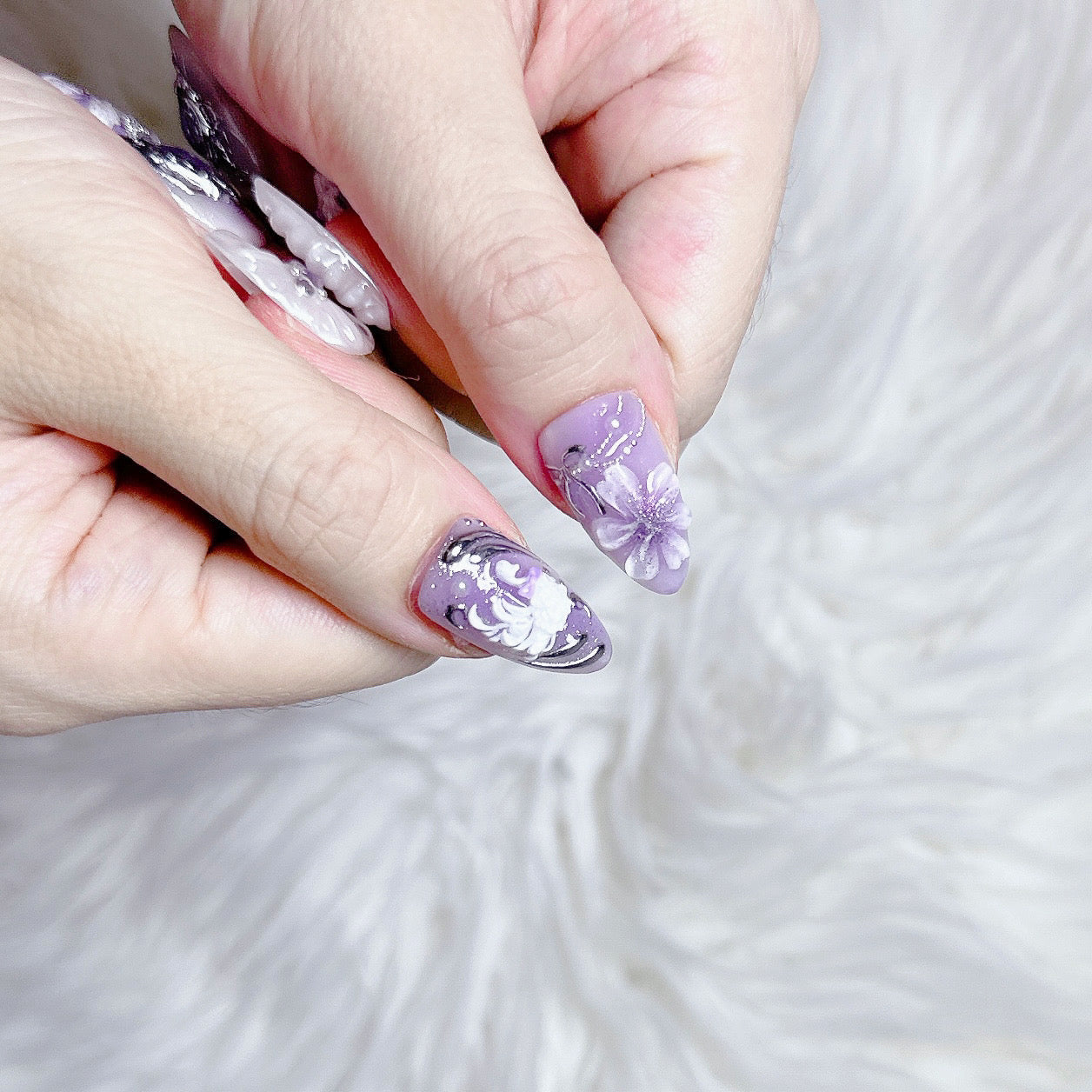 Amethyst Swan