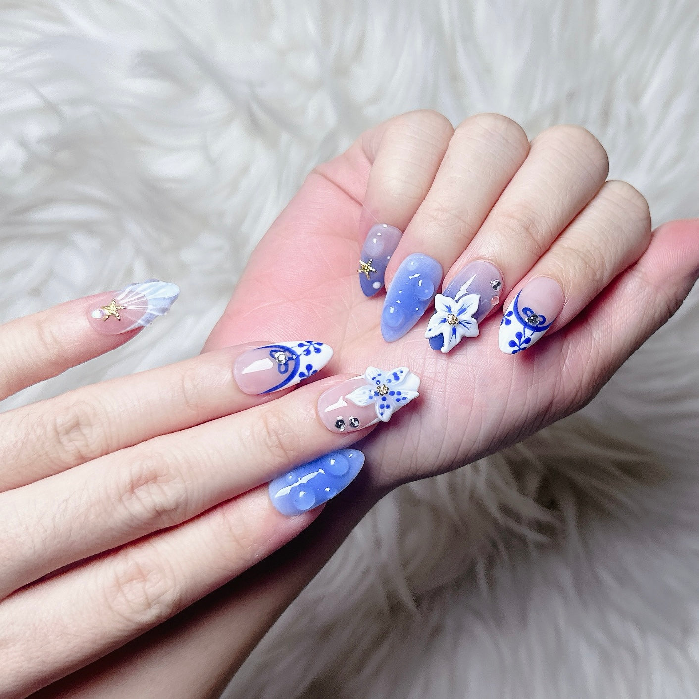 Azure Blossoms